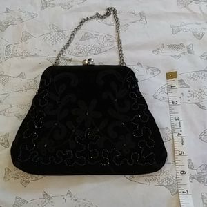 Vintage velvet purse